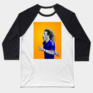 David Luiz - Chelsea - Premier League Football Artwork Baseball T-Shirt